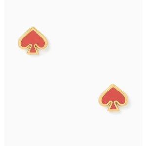 NEW Red Kate Spade Studs